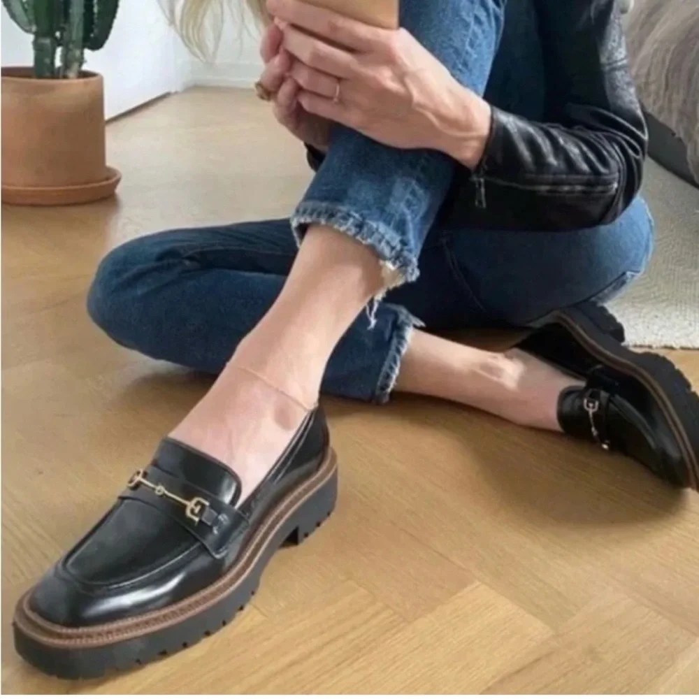 (EUC) Sam Edelman Women’s Laurs Lug sole Loafers Size 10